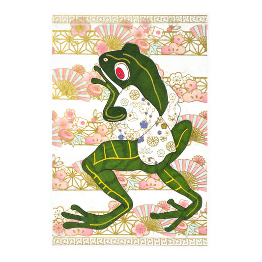 Frog Wearing Kimono #2