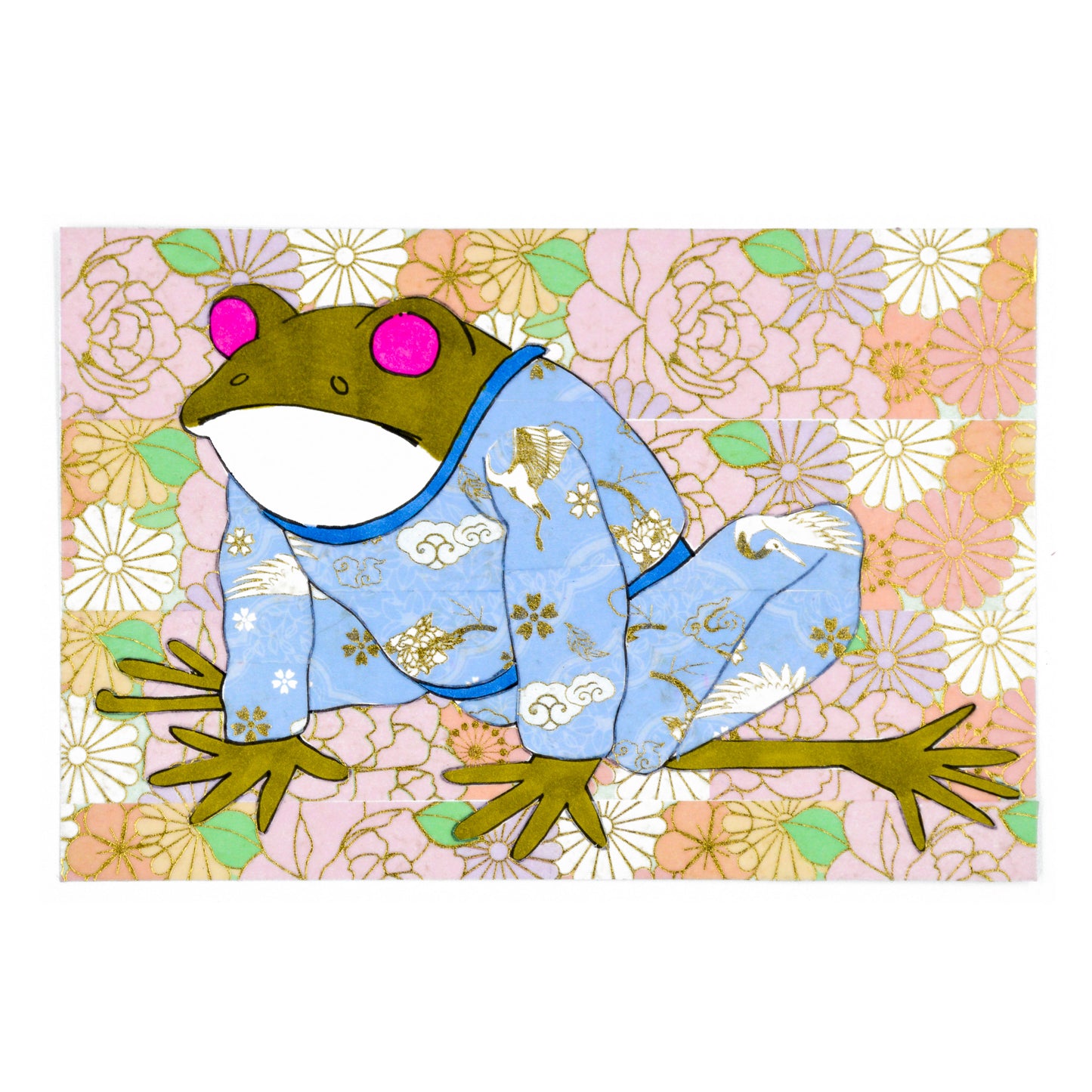 Frog Wearing Kimono #1