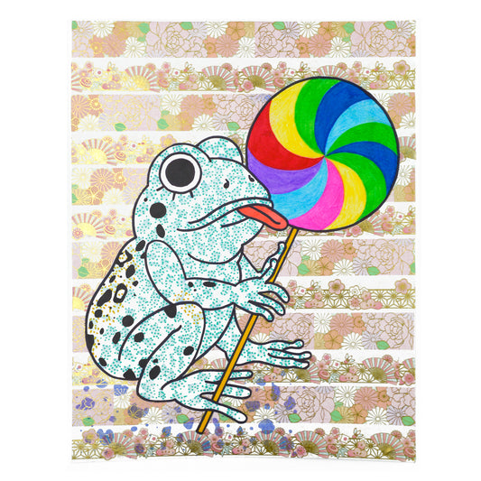 Froggie with Lollipop