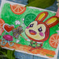 Animal Crossing Art | Bunnie | Watercolor Print