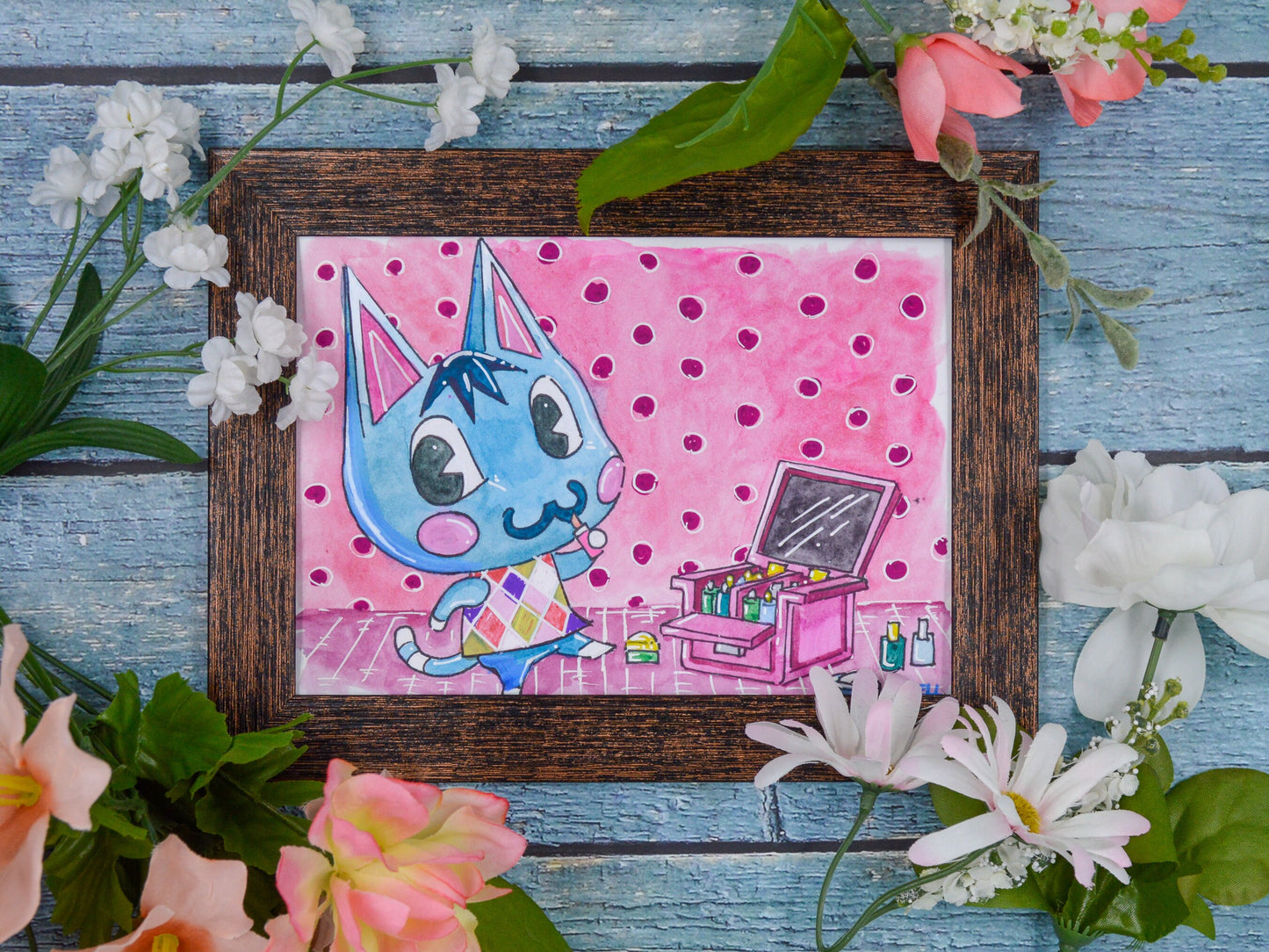 Animal Crossing Art | Rosie | Watercolor Print