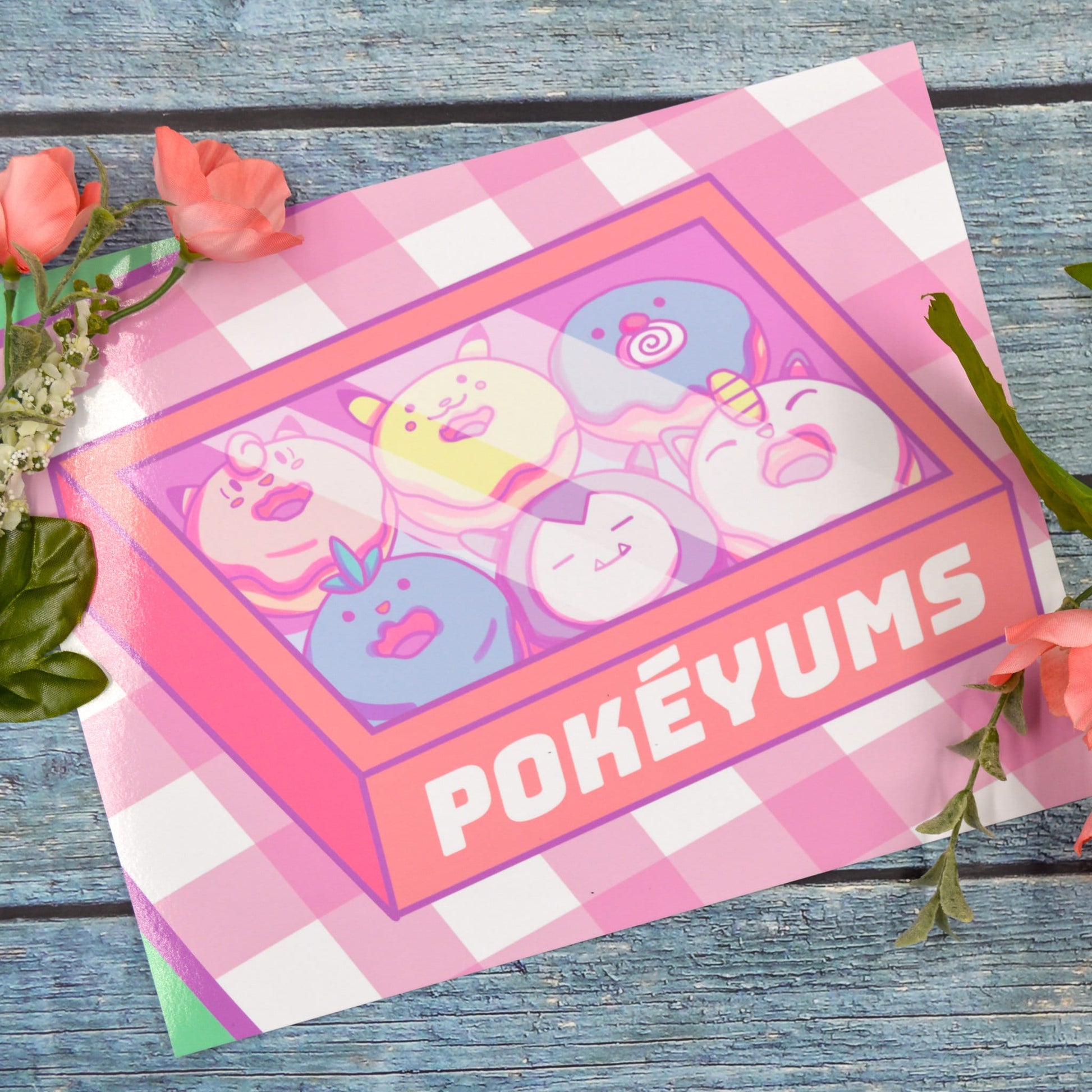 Pokemon Art Print | Pokeyums | Digital Art Print